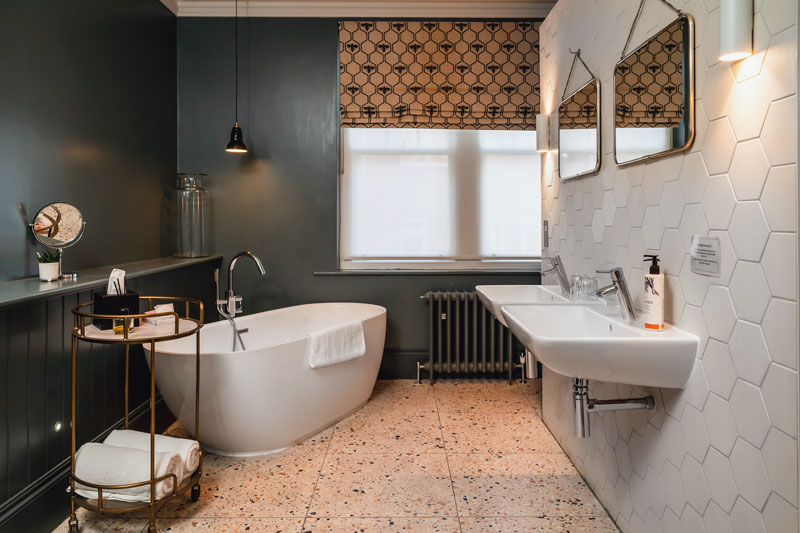 Luxury Double with a free-standing bath